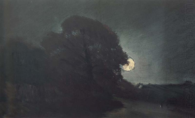 John Constable The edge of a Heath by moonlight oil painting picture